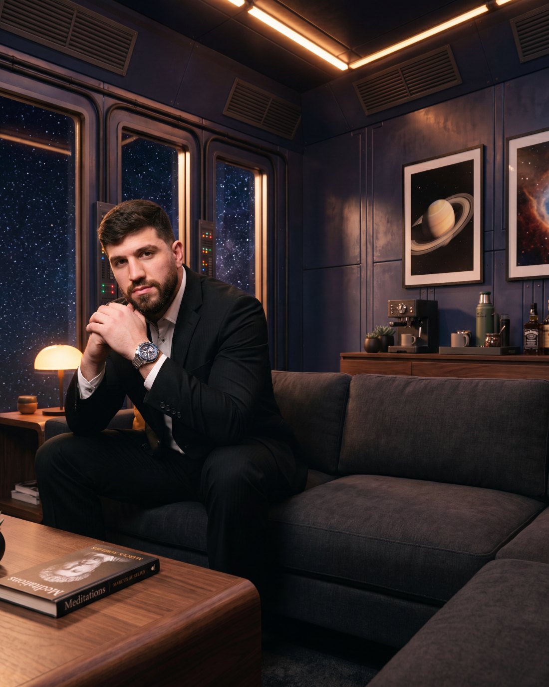 Rodrigo Espinosa Torres, Co-founder of Whatever Tech, at the office