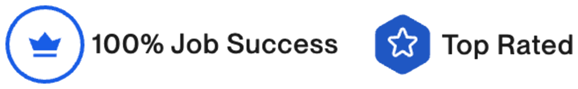 100% Job Success · Top Rated